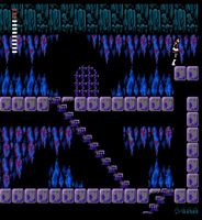 une photo d'Ã©cran de Castlevania 2 - Simon s Quest sur Nintendo Nes